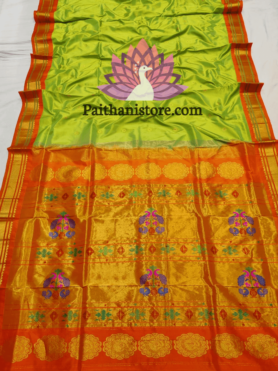 Pure Silk Maharani Paithani