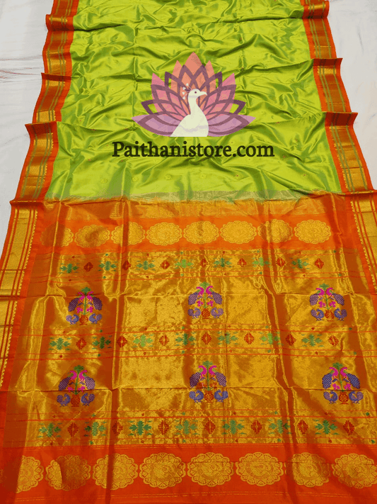 Pure Silk Maharani Paithani