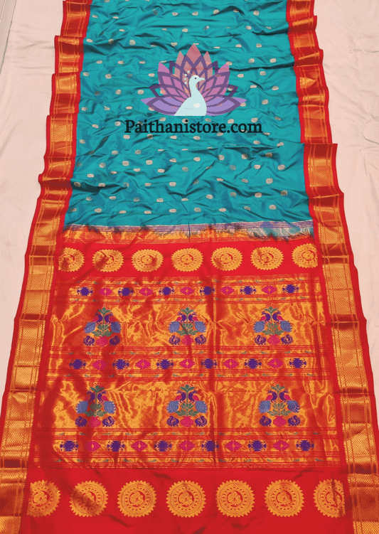 Pure Silk Maharani Paithani Saree