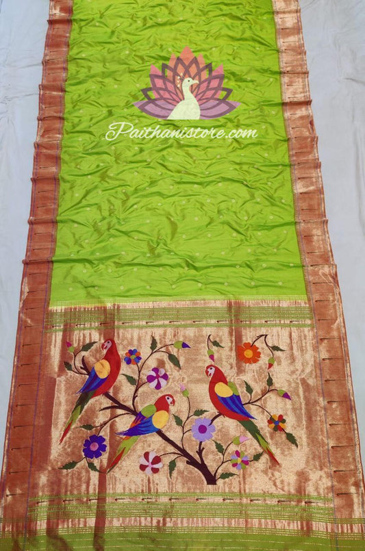 Traditional Muniya Paithani Sarees for Special Occasions