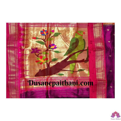 Yeola Pure Silk Handloom Paithani Saree